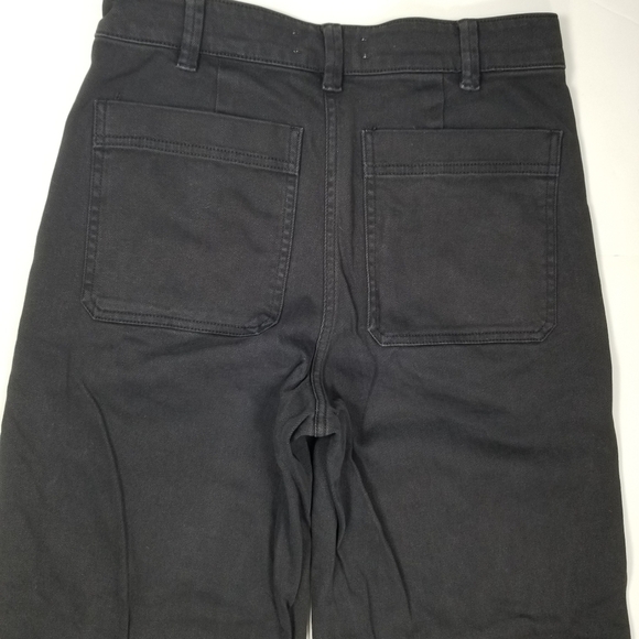 Everlane High Rise Straight Ankle Jeans Sz 2 Released Hem Gray - Picture 7 of 7